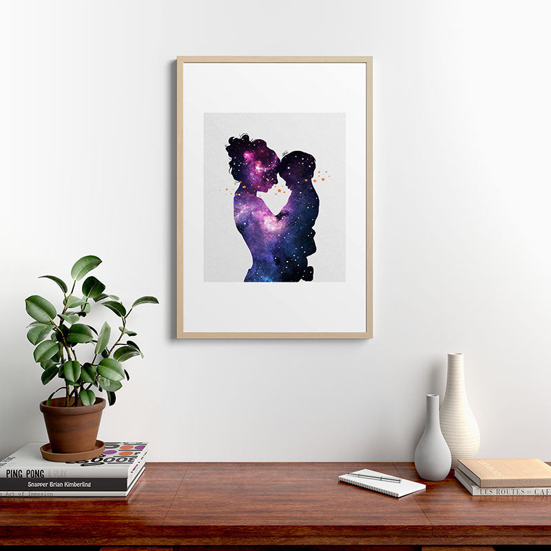The first love. Framed Art Print Gallery Image 28