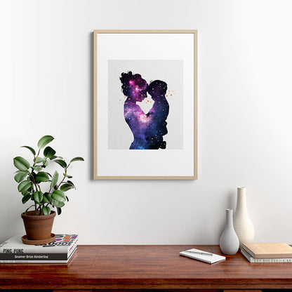 The first love. Framed Art Print Gallery Image 28