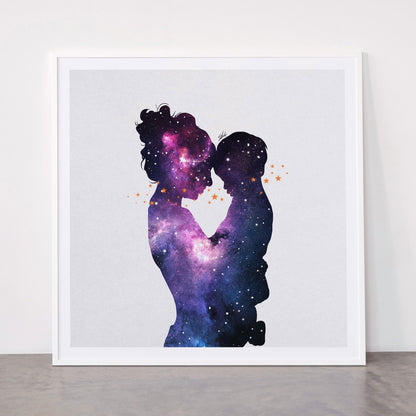 The first love. Framed Art Print Gallery Image 43