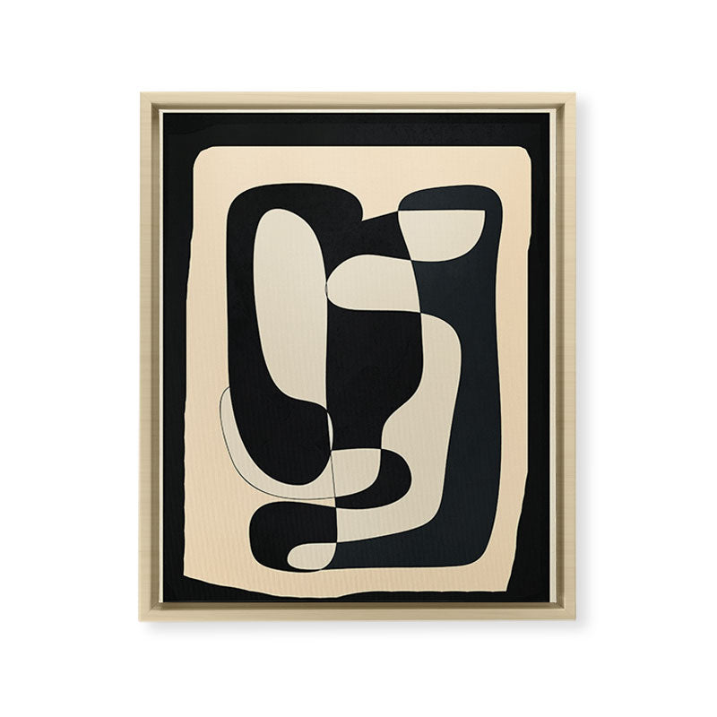 Abstract Geometry 4 Framed Canvas Print Gallery Image 25