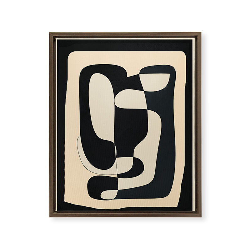 Abstract Geometry 4 Framed Canvas Print Gallery Image 14
