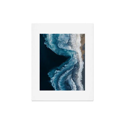 Aerial Ocean Waves - Coastal Wall Art Photography Art Print Gallery Image 5