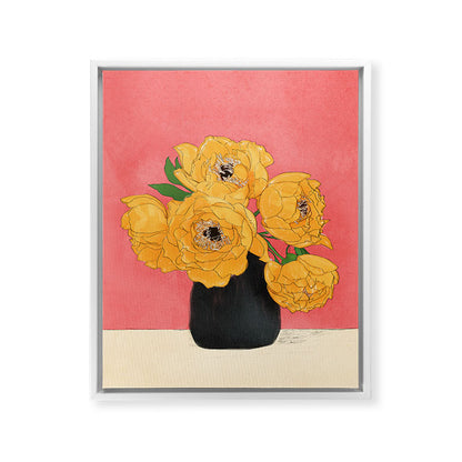 Bouquet Gift Sunny Framed Canvas Print Gallery Image 24