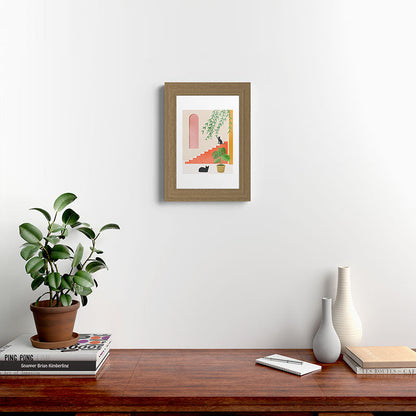 Cat Space II Framed Art Print Gallery Image 38