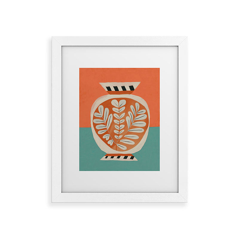 Golden Orchard Vase Framed Art Print Gallery Image 51