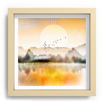 Lake Sunrise Framed Art Print Gallery Image 106