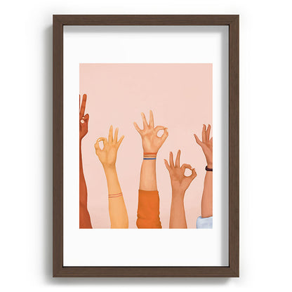 OK Framed Art Print Gallery Image 65