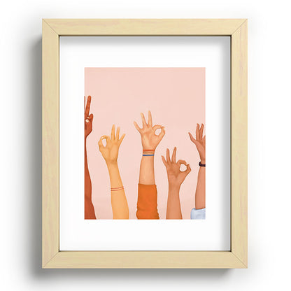 OK Framed Art Print Gallery Image 70