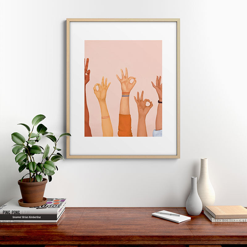 OK Framed Art Print Gallery Image 21