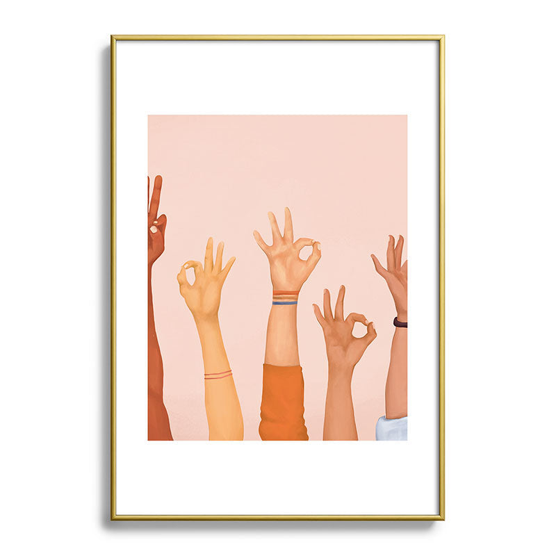 OK Framed Art Print Gallery Image 90