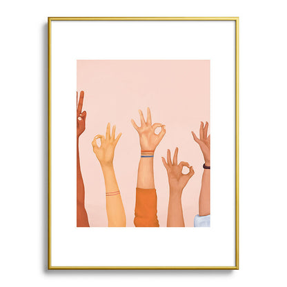 OK Framed Art Print Gallery Image 91
