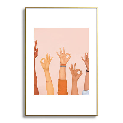 OK Framed Art Print Gallery Image 93