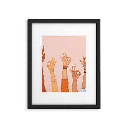 OK Framed Art Print Gallery Image 5