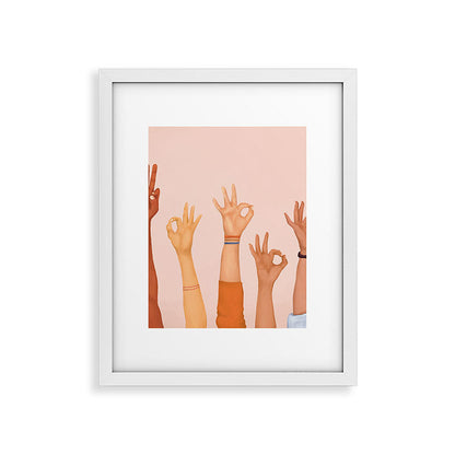 OK Framed Art Print Gallery Image 22