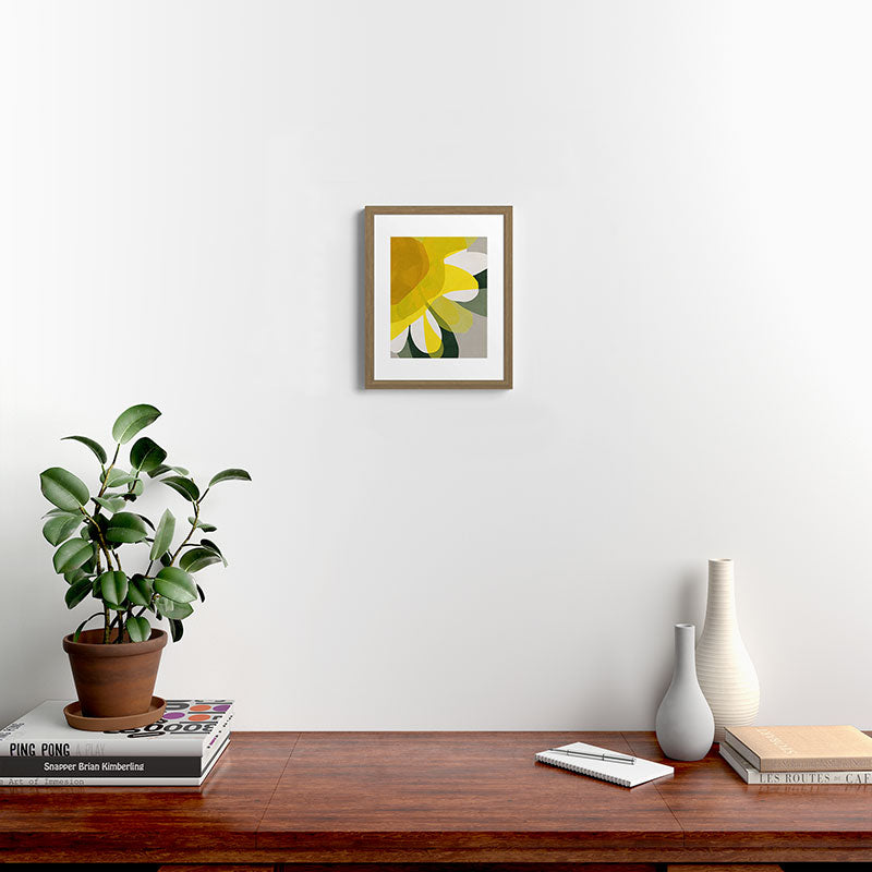 Petals in Full Light Framed Art Print Gallery Image 9