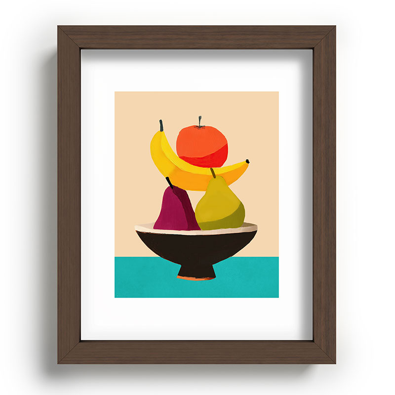 Summer Fruit Bowl Framed Art Print Gallery Image 64