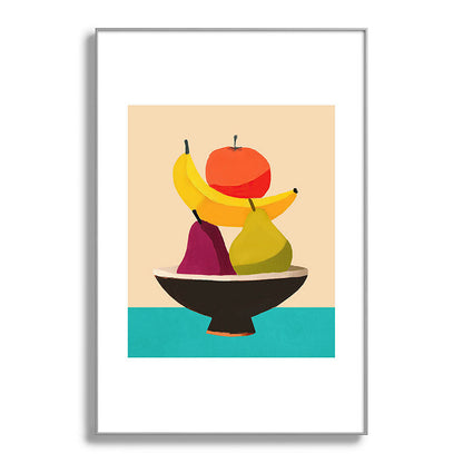 Summer Fruit Bowl Framed Art Print Gallery Image 101