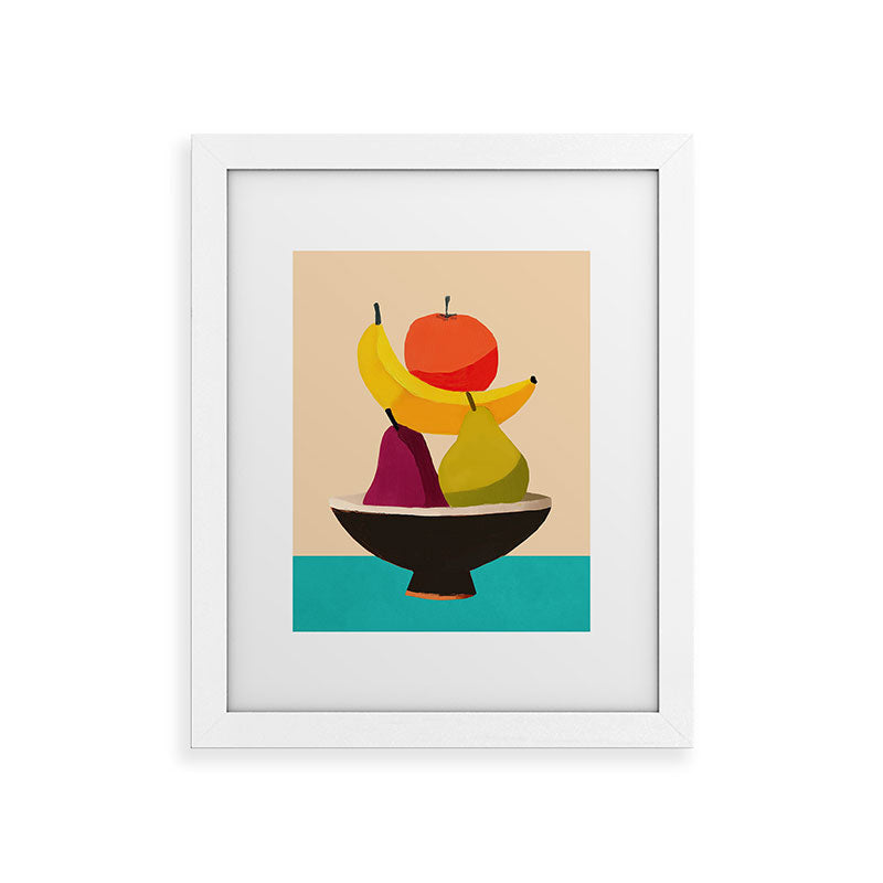 Summer Fruit Bowl Framed Art Print Gallery Image 53
