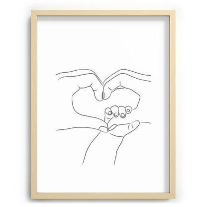 Unconditional Love Framed Art Print Gallery Image 100