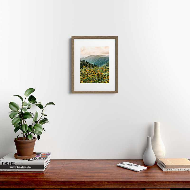 Smoky Mountains Wildflower Nature Photography Framed Art Print Gallery Image 11