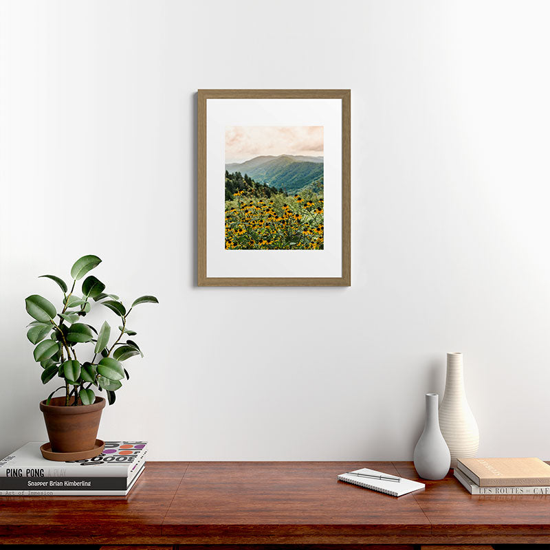 Smoky Mountains Wildflower Nature Photography Framed Art Print Gallery Image 40