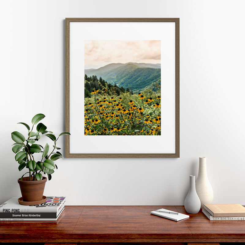 Smoky Mountains Wildflower Nature Photography Framed Art Print Gallery Image 42