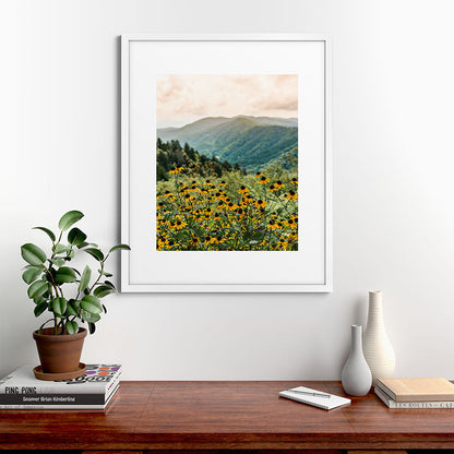 Smoky Mountains Wildflower Nature Photography Framed Art Print Gallery Image 56