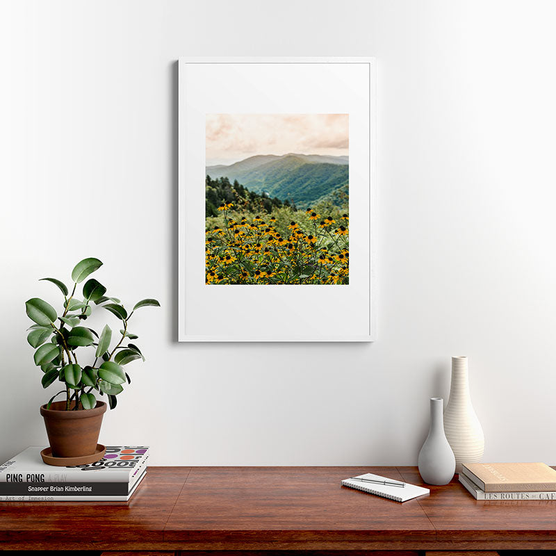 Smoky Mountains Wildflower Nature Photography Framed Art Print Gallery Image 27