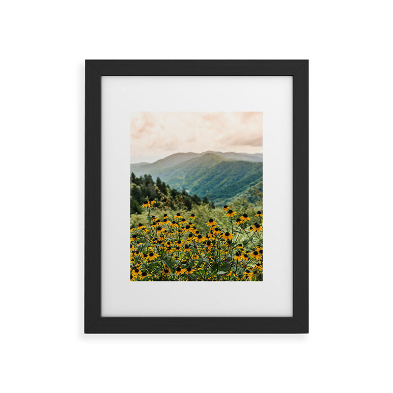 Smoky Mountains Wildflower Nature Photography Framed Art Print Gallery Image 33