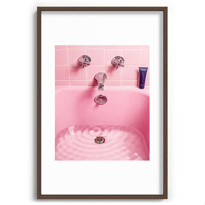 Pink Bathtub Framed Art Print Gallery Image 68