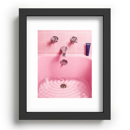 Pink Bathtub Framed Art Print Gallery Image 58