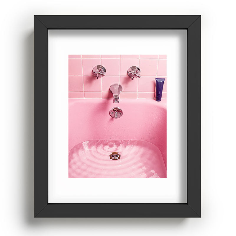 Pink Bathtub Framed Art Print Gallery Image 57