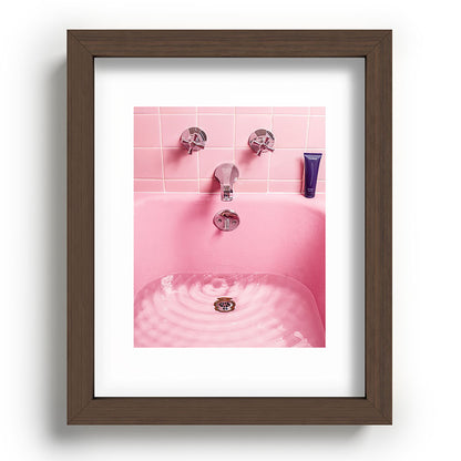 Pink Bathtub Framed Art Print Gallery Image 64