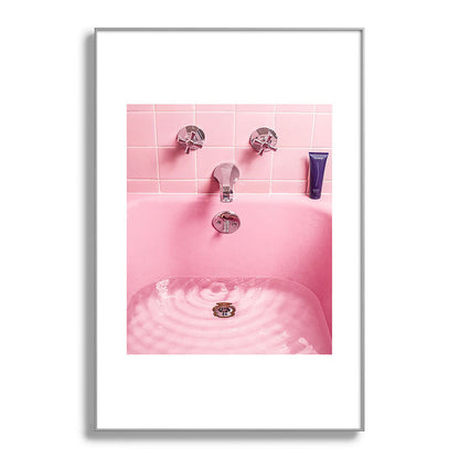 Pink Bathtub Framed Art Print Gallery Image 101
