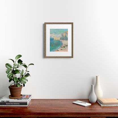 Claude Monet beach Framed Art Print Gallery Image 15