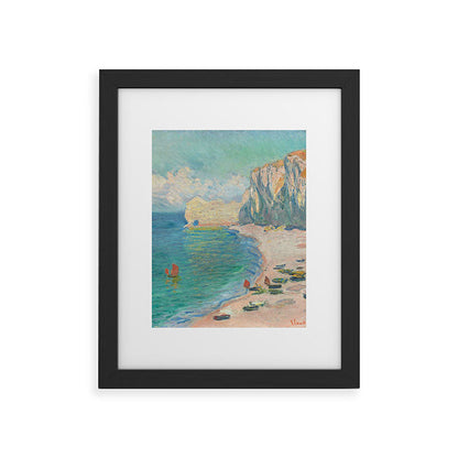 Claude Monet beach Framed Art Print Gallery Image 44