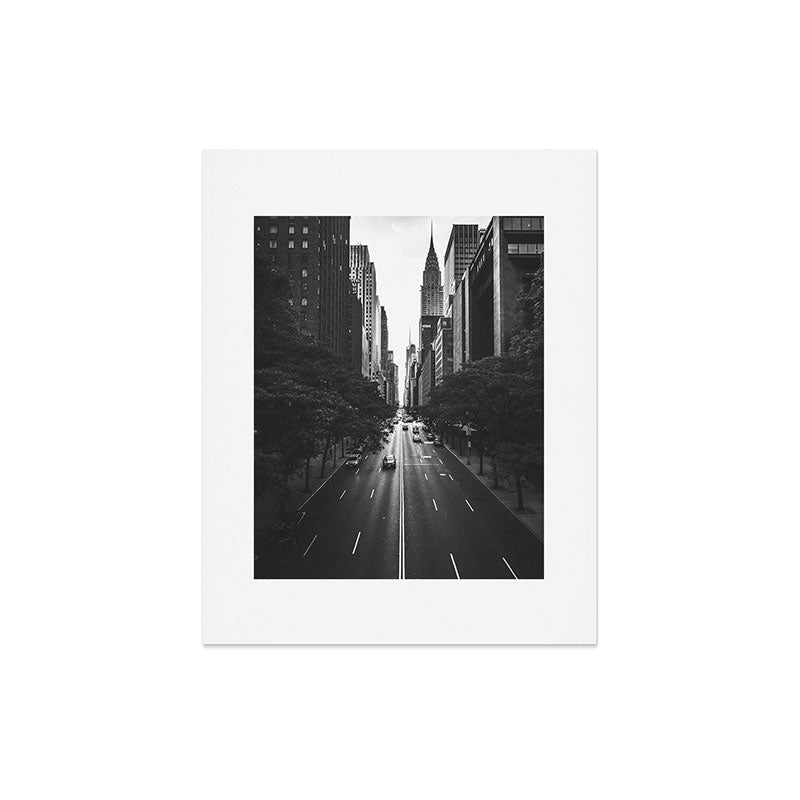 New York City (Black and White) Art Print Gallery Image 4