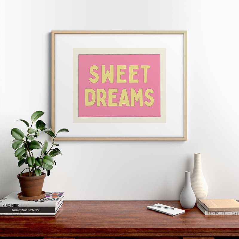 Sweet Dreams Framed Art Print Gallery Image 29