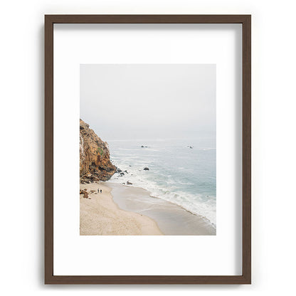 Coast in Malibu Print - Point Dume Pirate's Cove Beach - Coastal Boho Framed Art Print Gallery Image 92