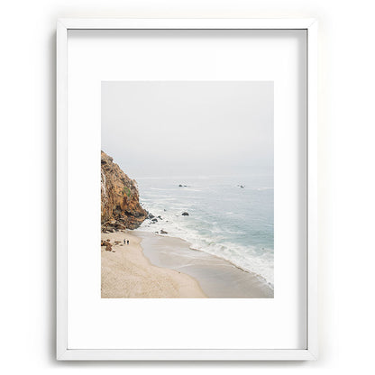 Coast in Malibu Print - Point Dume Pirate's Cove Beach - Coastal Boho Framed Art Print Gallery Image 107