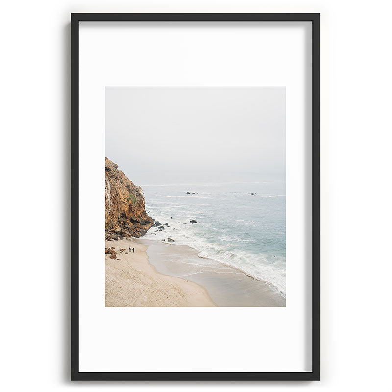 Coast in Malibu Print - Point Dume Pirate's Cove Beach - Coastal Boho Framed Art Print Gallery Image 85
