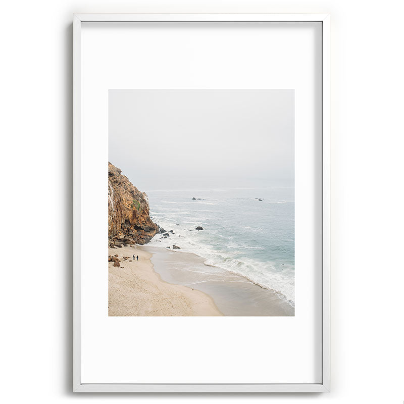 Coast in Malibu Print - Point Dume Pirate's Cove Beach - Coastal Boho Framed Art Print Gallery Image 110