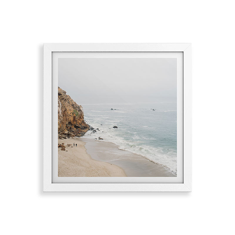 Coast in Malibu Print - Point Dume Pirate's Cove Beach - Coastal Boho Framed Art Print Gallery Image 82
