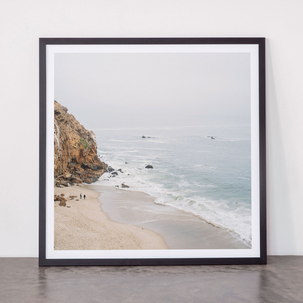Coast in Malibu Print - Point Dume Pirate's Cove Beach - Coastal Boho Framed Art Print Gallery Image 55