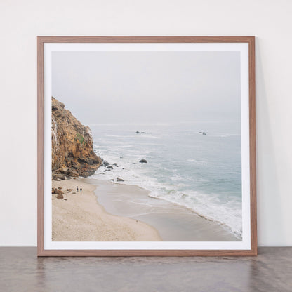 Coast in Malibu Print - Point Dume Pirate's Cove Beach - Coastal Boho Framed Art Print Gallery Image 66