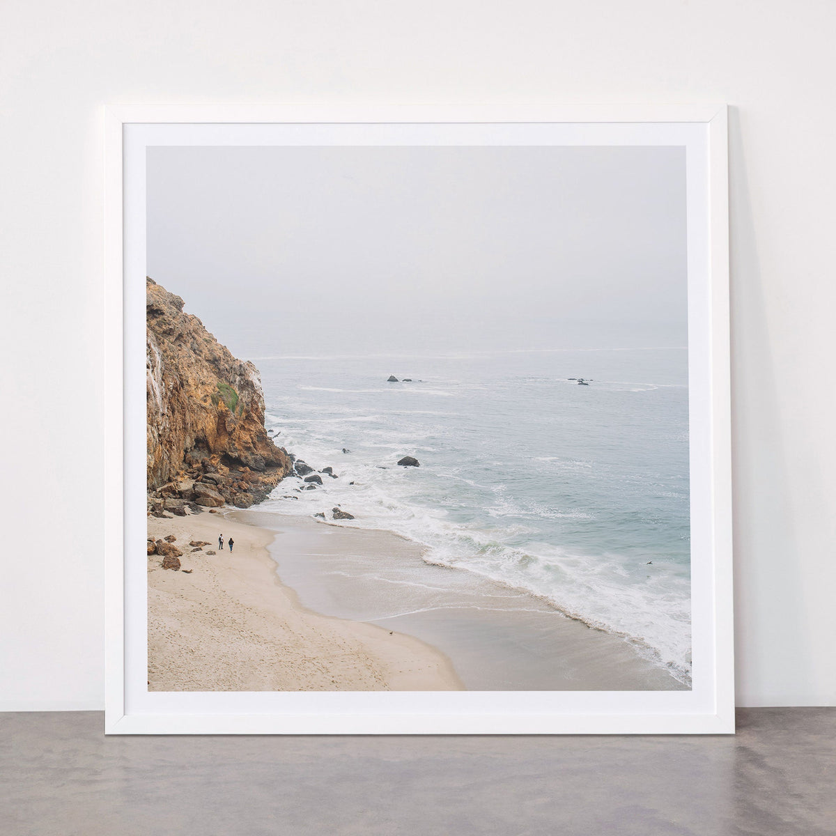 Coast in Malibu Print - Point Dume Pirate's Cove Beach - Coastal Boho Framed Art Print Gallery Image 87