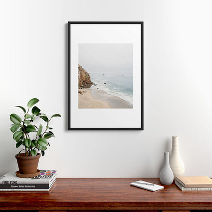 Coast in Malibu Print - Point Dume Pirate's Cove Beach - Coastal Boho Framed Art Print Gallery Image 8