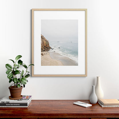 Coast in Malibu Print - Point Dume Pirate's Cove Beach - Coastal Boho Framed Art Print Gallery Image 67