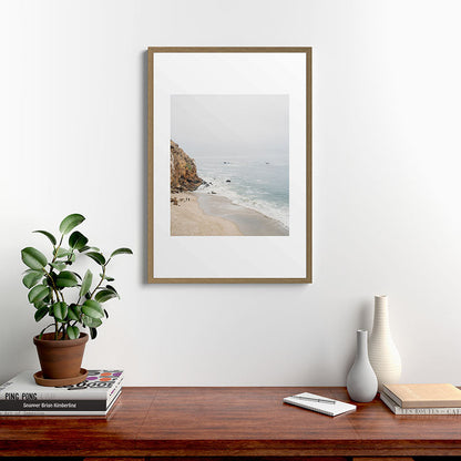 Coast in Malibu Print - Point Dume Pirate's Cove Beach - Coastal Boho Framed Art Print Gallery Image 18