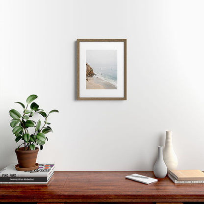 Coast in Malibu Print - Point Dume Pirate's Cove Beach - Coastal Boho Framed Art Print Gallery Image 15